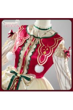 2XXT Cosplay Uma Musume Pretty Derby Mejiro Bright Starry Snow Lolita Christmas Cosplay Costume